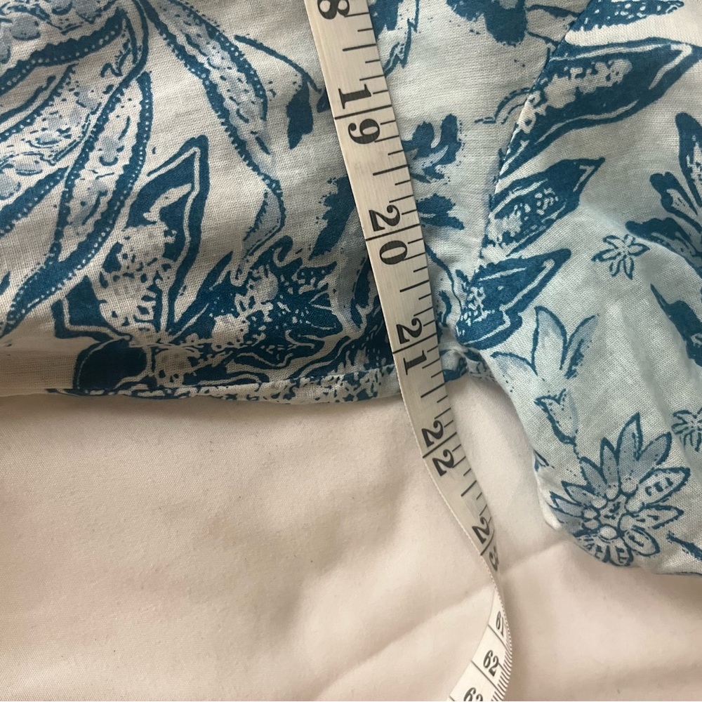 Elan Blue and White Floral Dress - Picture 3 of 5